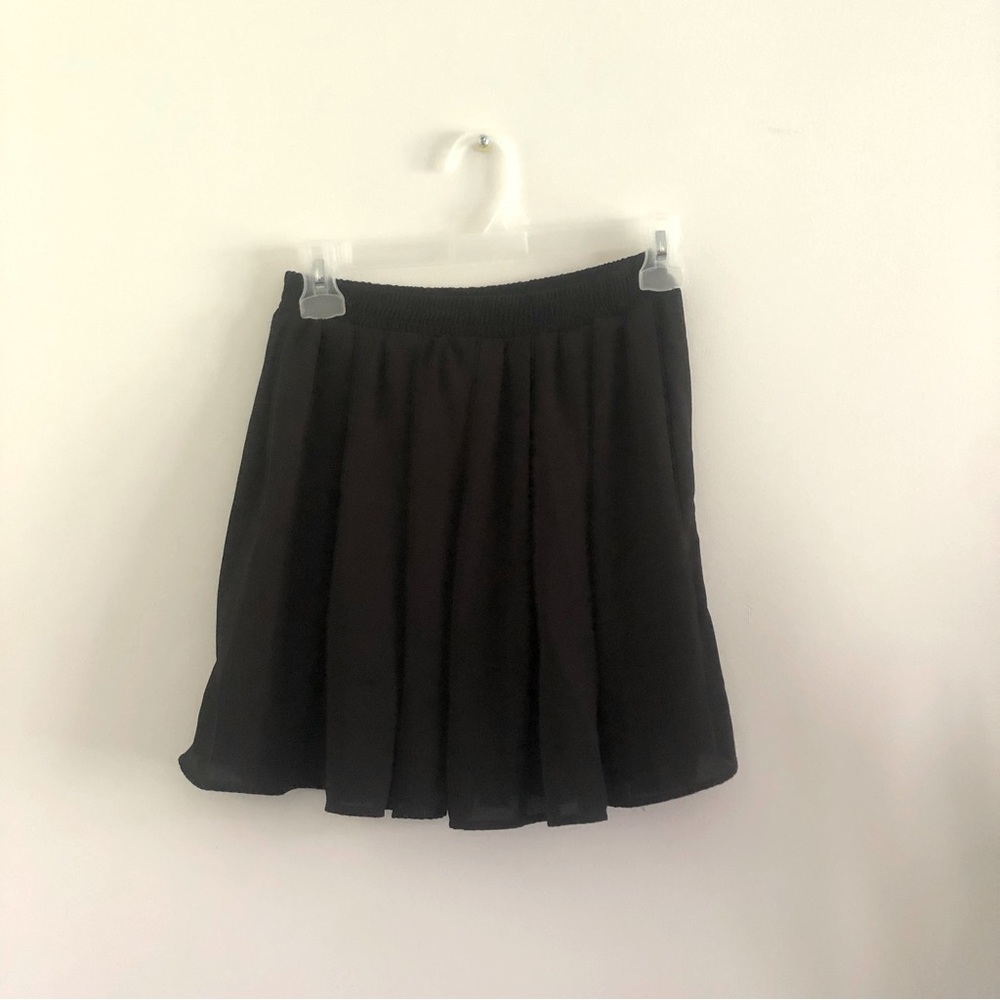 Brandy Melville Black Rayon Skirt